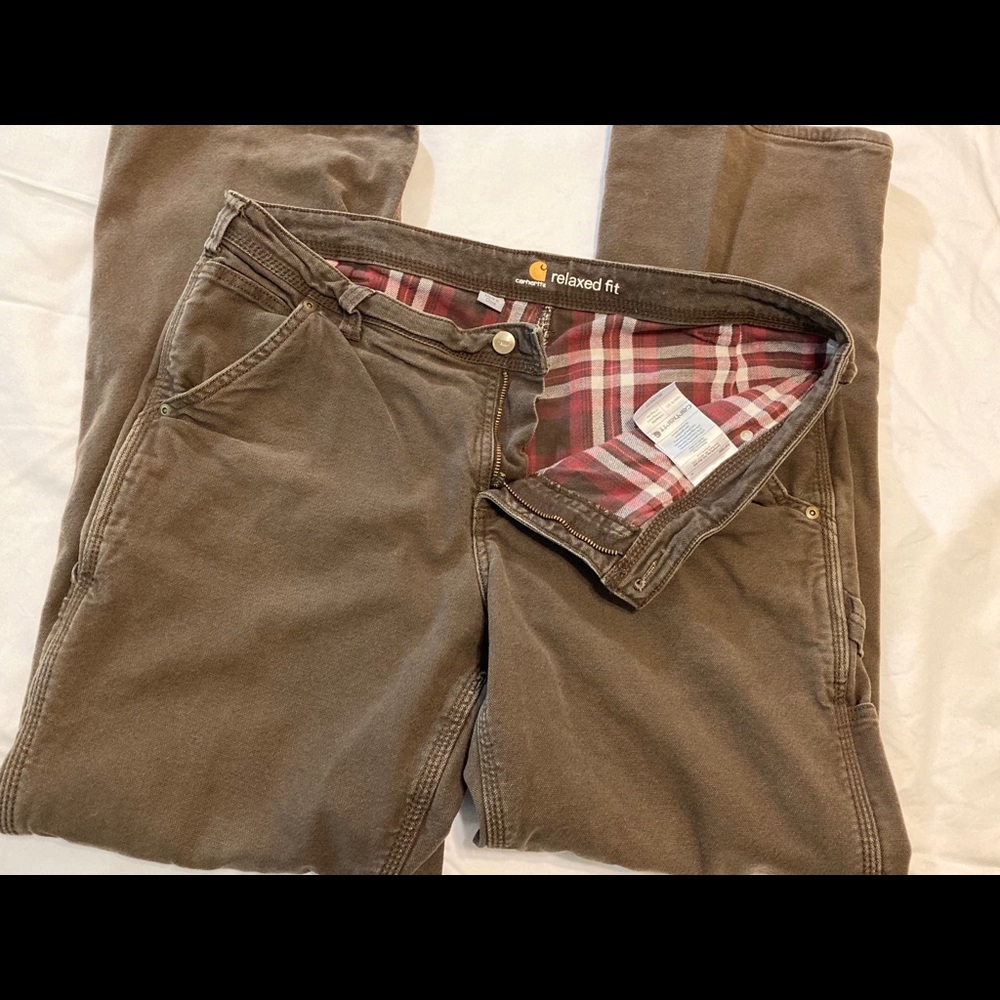 Carhartt Lined Jeans. Like new.